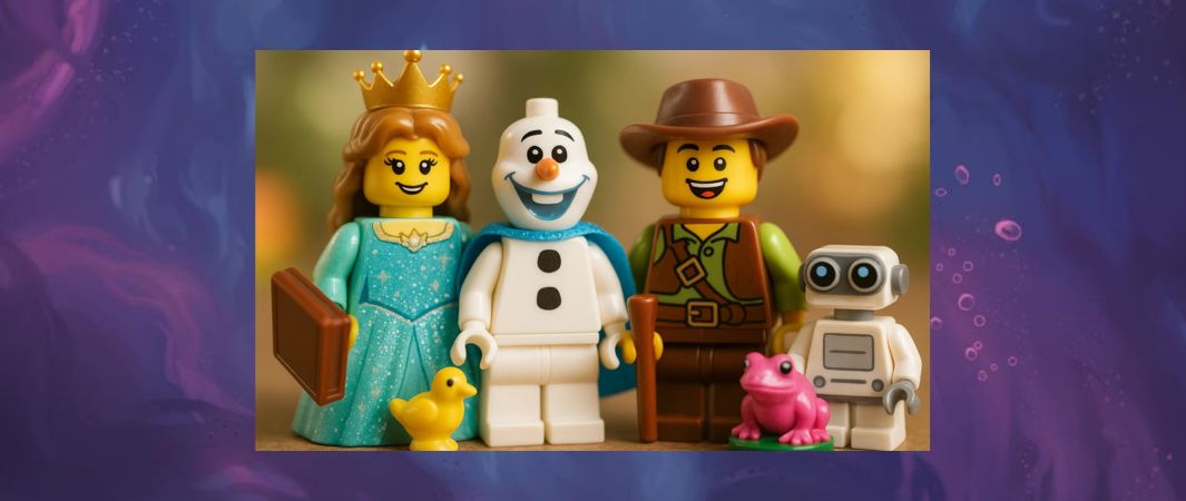 minifigúrky disney lego